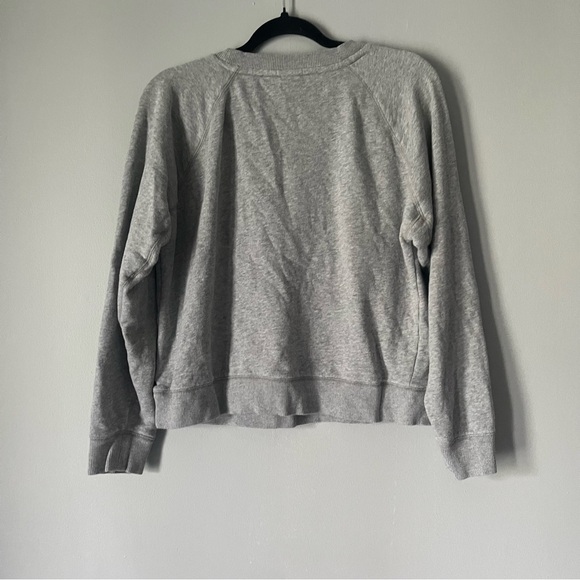 Pink by Victoria’s Secret VS grey crewneck sweatshirt size medium - Picture 2 of 3